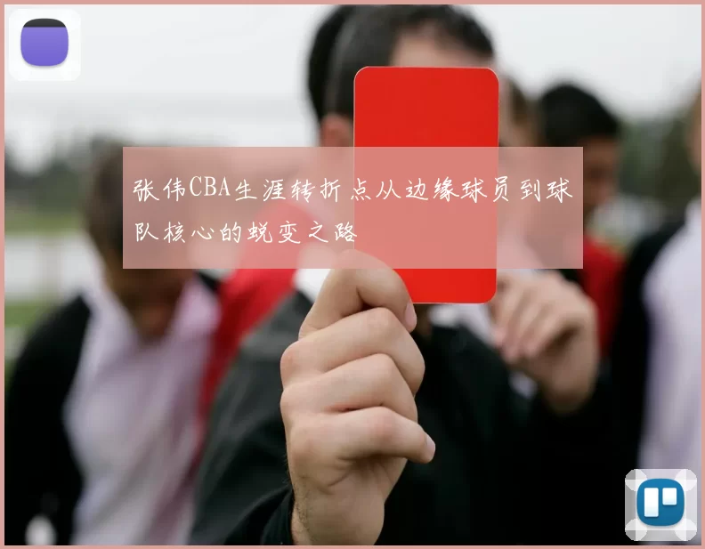 张伟CBA生涯转折点从边缘球员到球队核心的蜕变之路